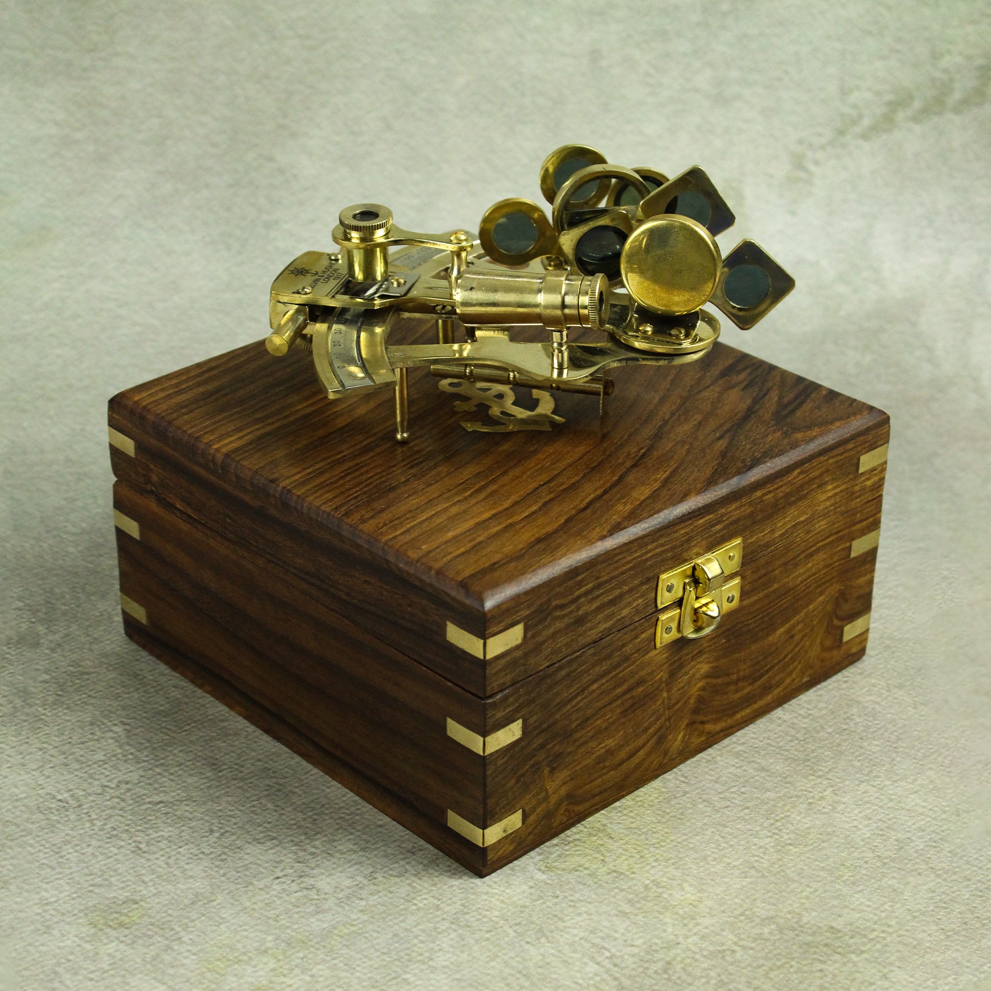 Antique Nautical Sextant Box | Saleberate
