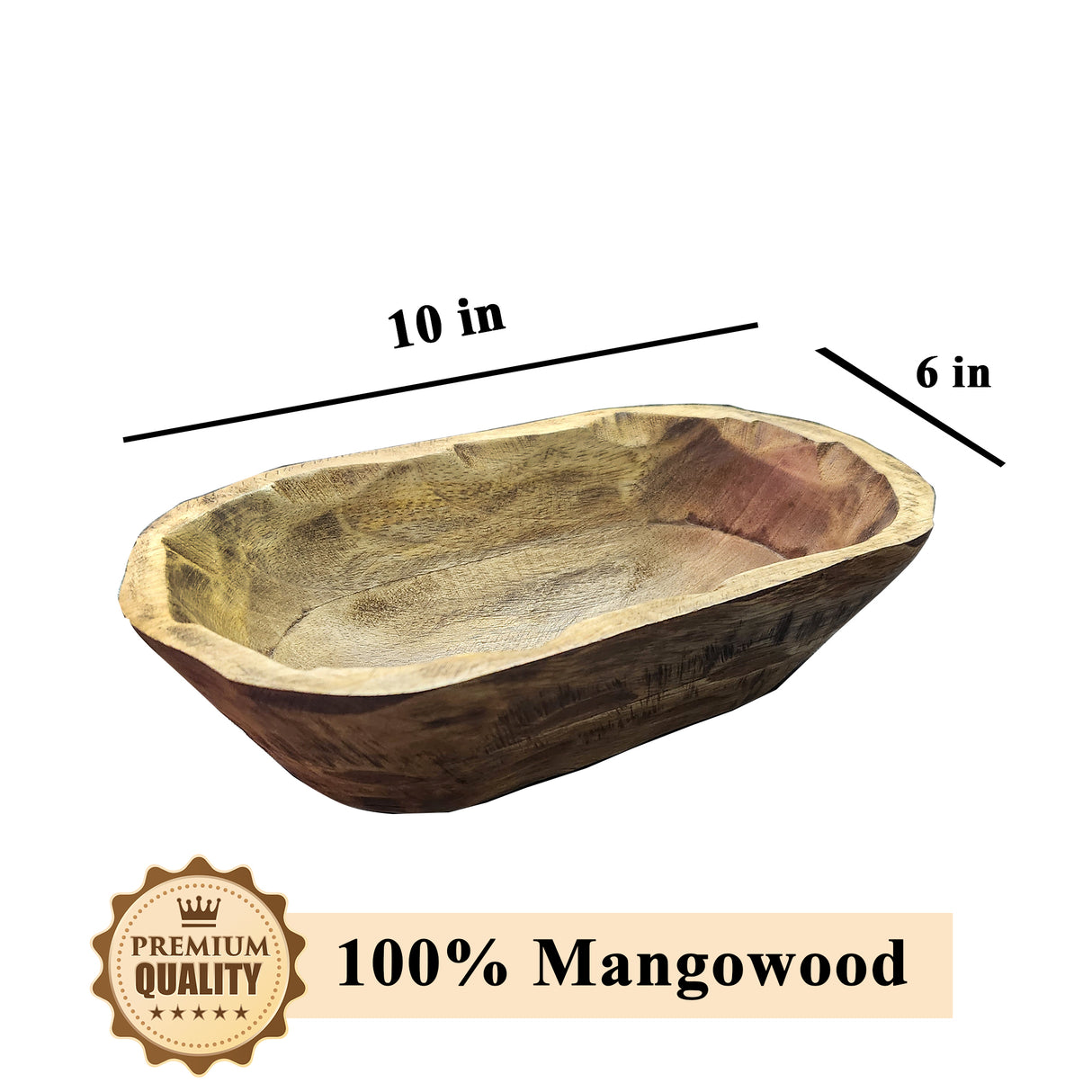 Handcrafted Wooden Dough Bowl for Baking and Elegant Kitchen Décor, Perfect for Home Use