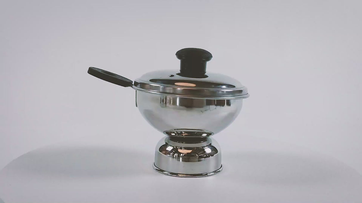 𝗦𝗮𝗹𝗲𝗯𝗲𝗿𝗮𝘁𝗲 Stainless Steel Chiratta Puttu Maker, Chiratta Maker with Handle Use with Pressure Cooker Puttu Kutti Puttu Steamer Puttu Cooker Silver