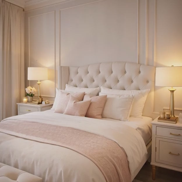 2-Tier Wooden Makeup Organizer for Vanity – Cosmetic, Skincare & Perfume Countertop Storage